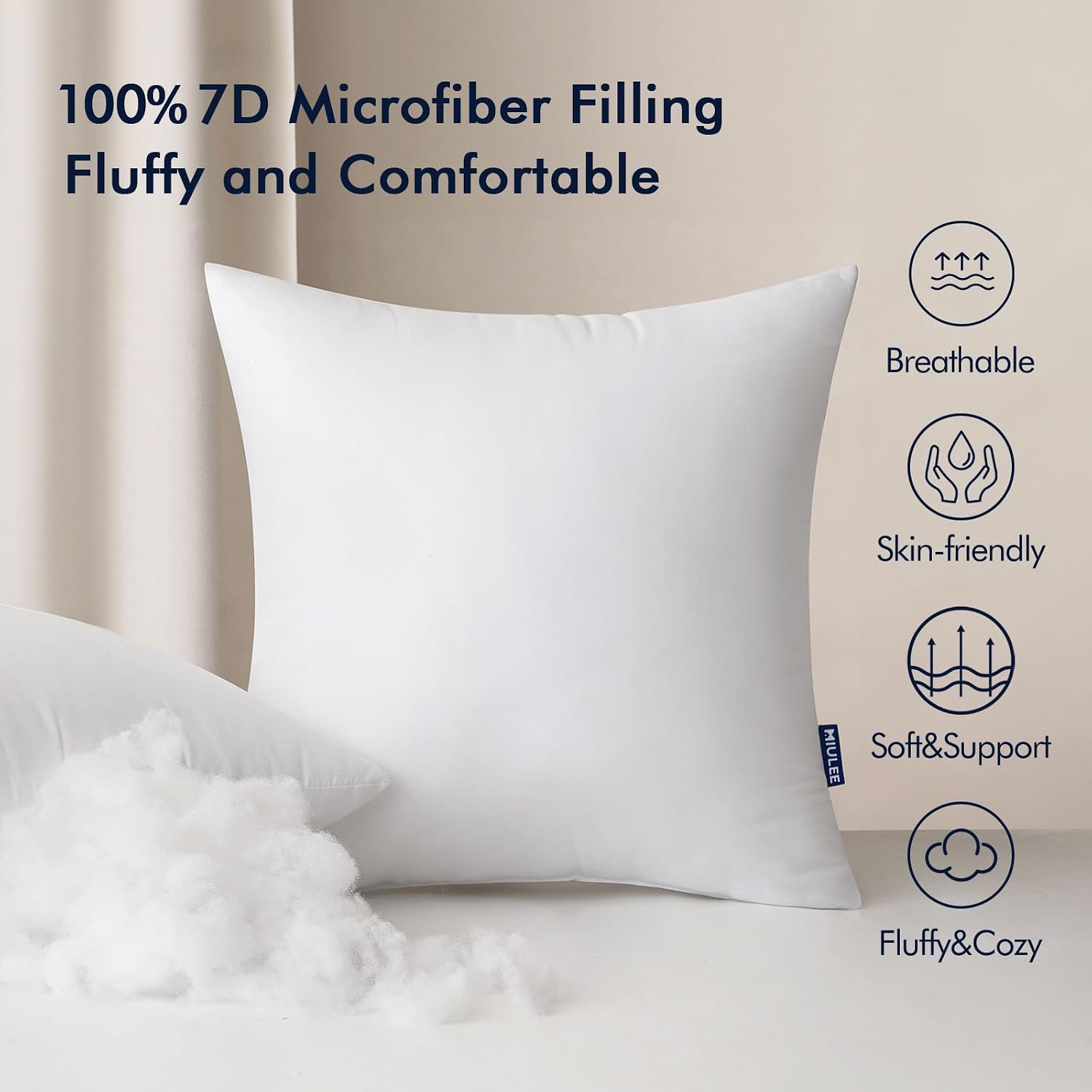 MIULEE, inserti per cuscini da - Pillow Insert 18X18 recensione e prezzo
