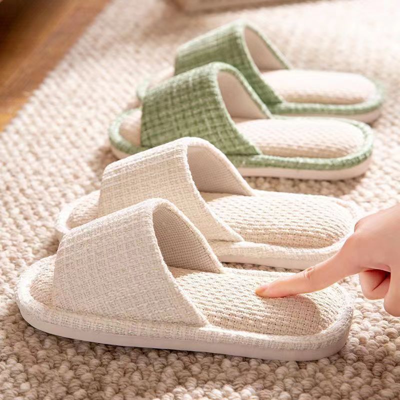 Ciabatte da donna in lino anti - Home Textile recensione e prezzo