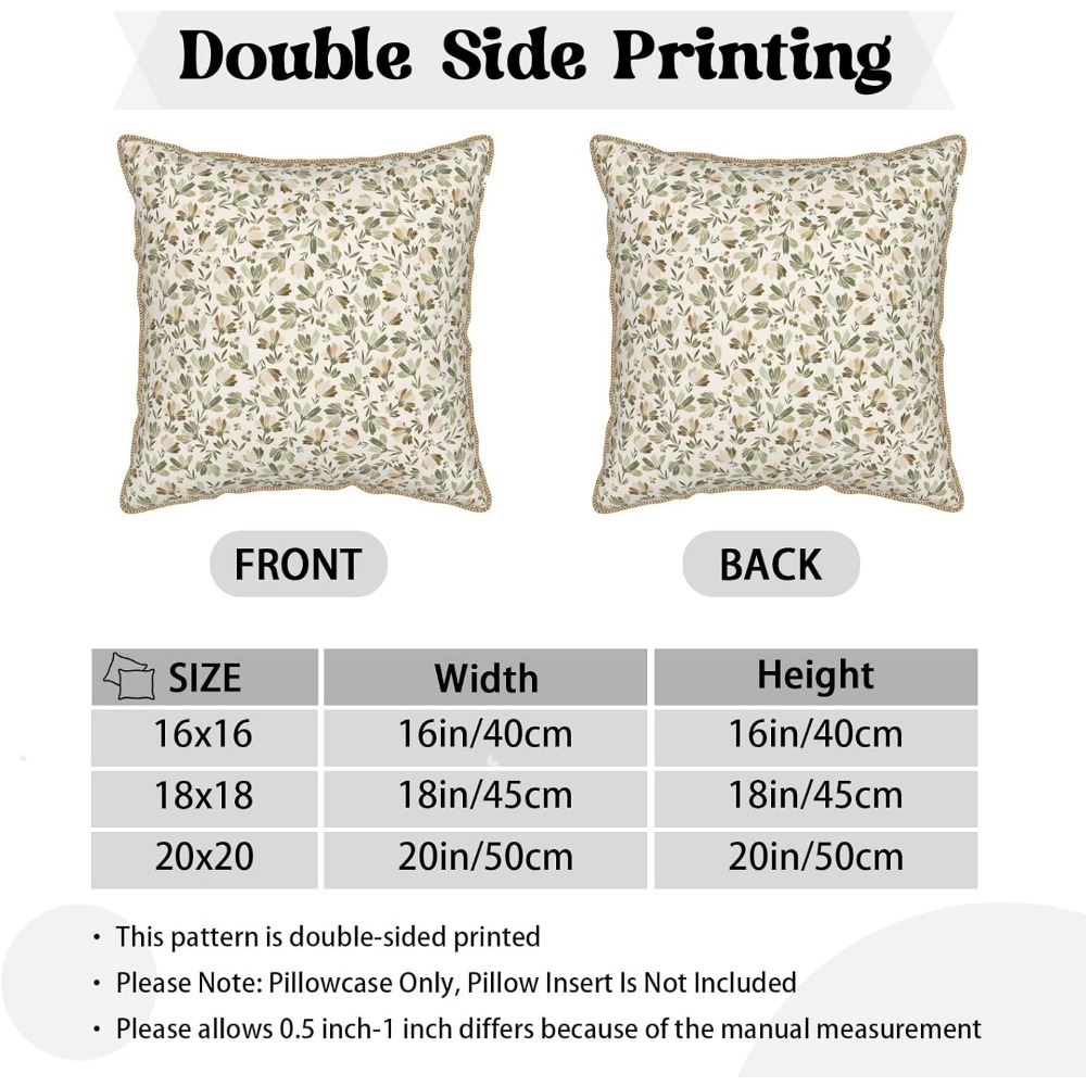 Set di 2 federe per cuscini in - Pillow Insert 18X18 recensione e prezzo